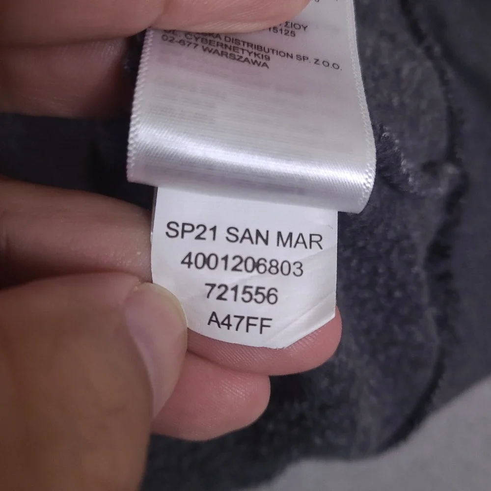 The North Face‎ Hoodie Mens Large Gray Game On Print Pullover Sweatshirt